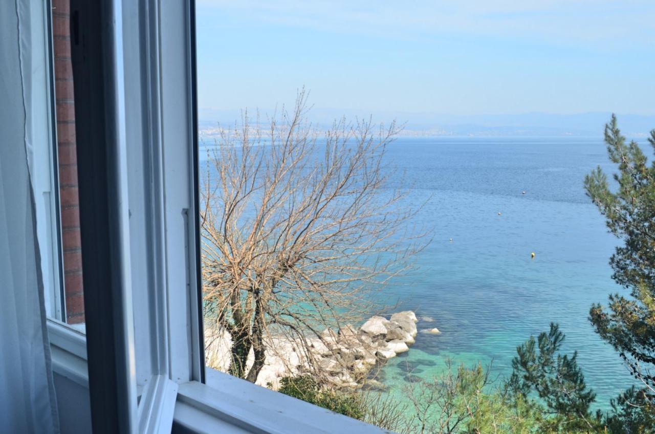 Apartment Celeste - Directly On The Beach Mošćenička Draga المظهر الخارجي الصورة
